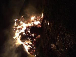 pozar slama ivanovci farma